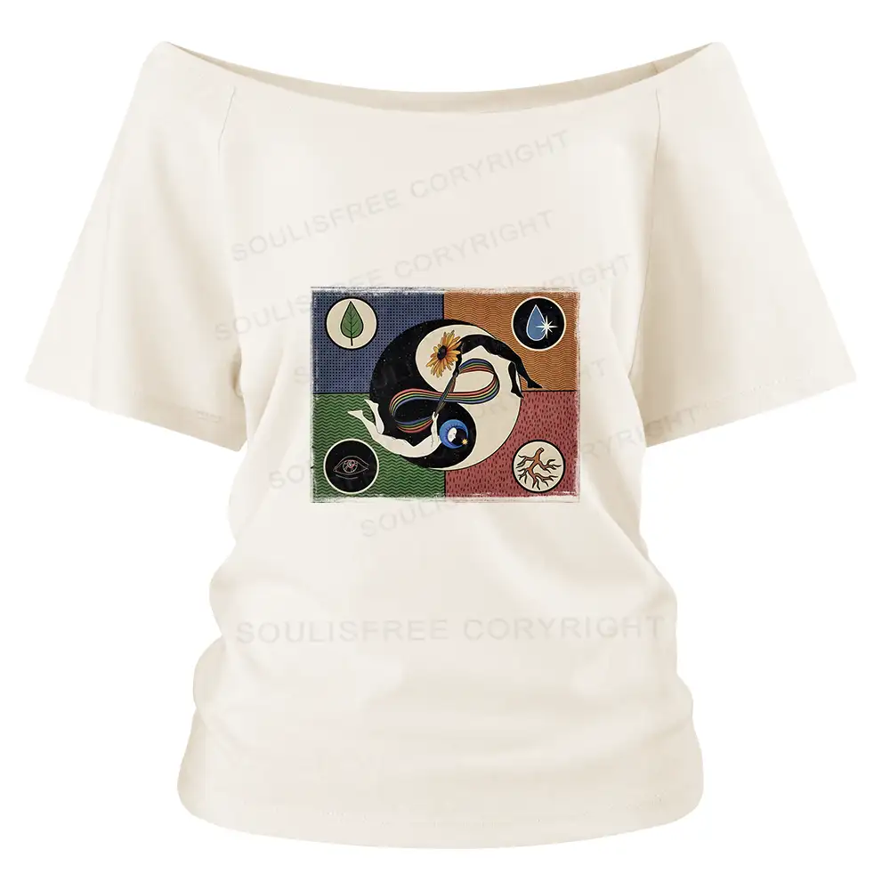 Day Or Night Off Shoulder Top