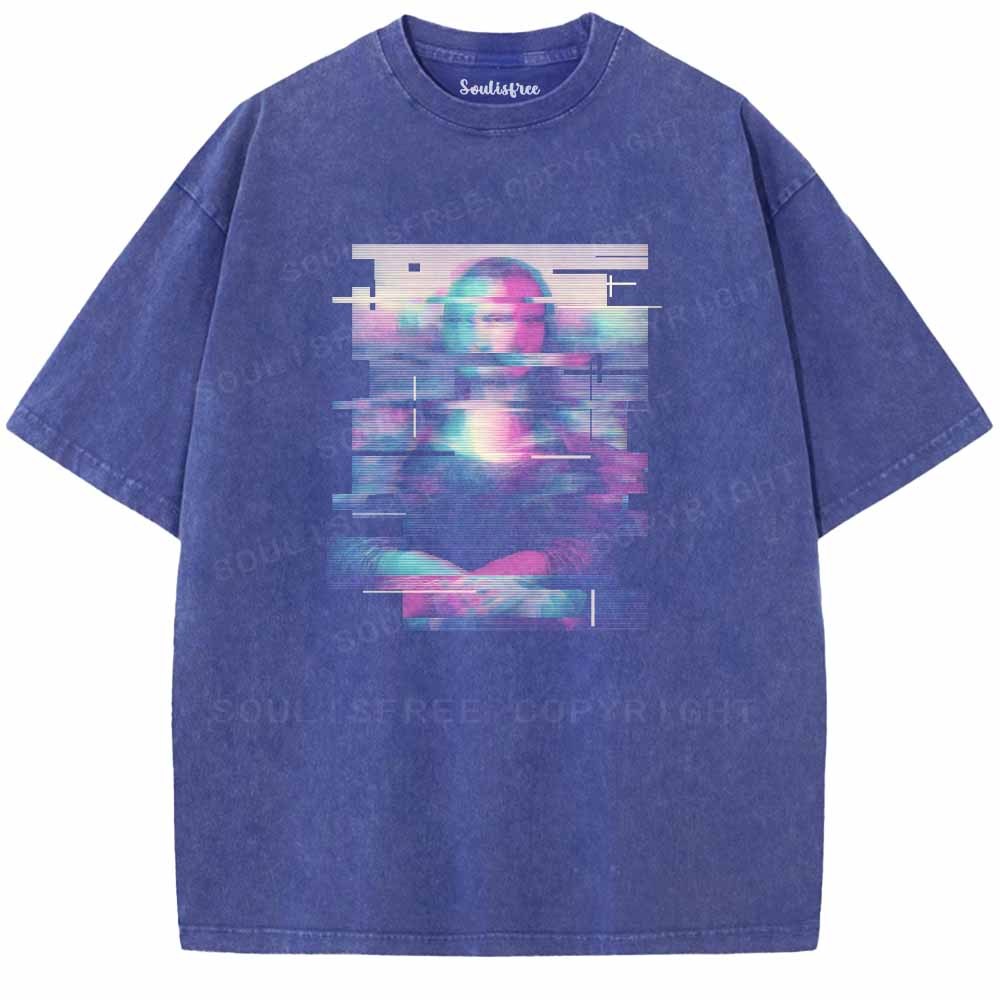 Soulisfree  Mona Lisa Washed Tee
