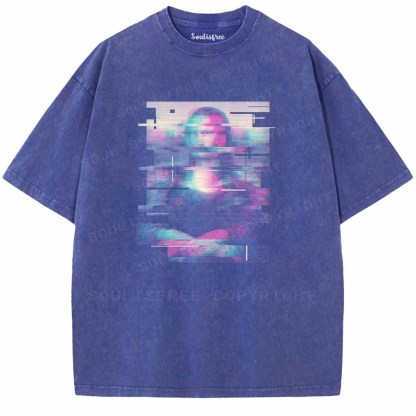 Soulisfree  Mona Lisa Washed Tee