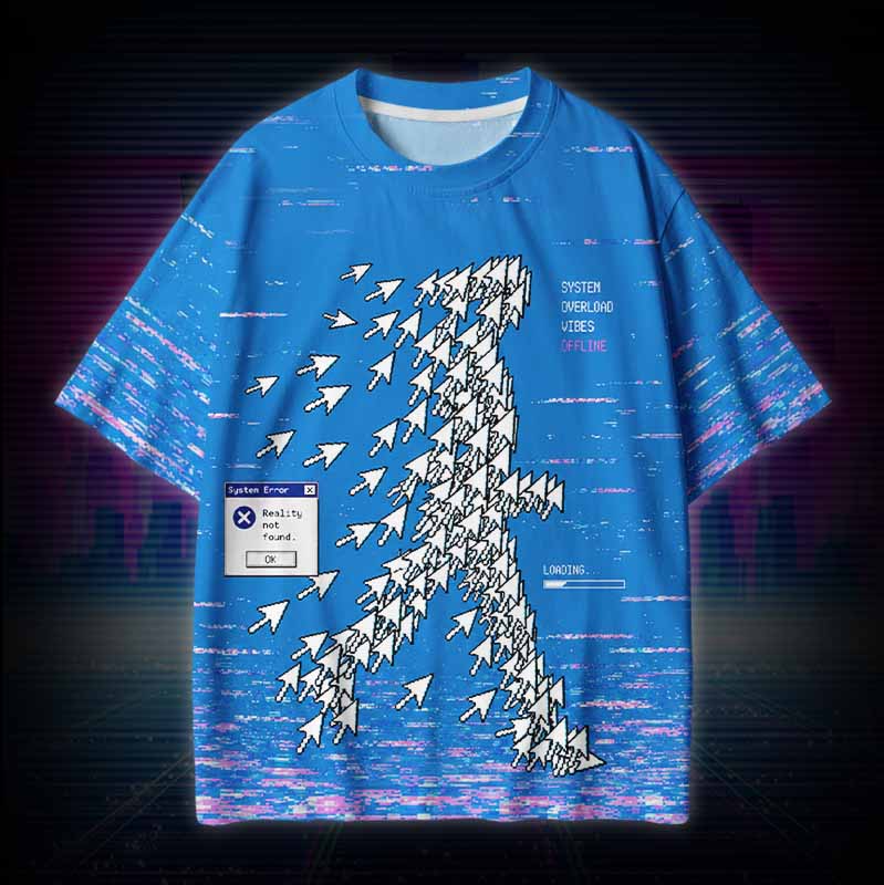 Soulisfree  REALITY NOT FOUND Cotton Tee