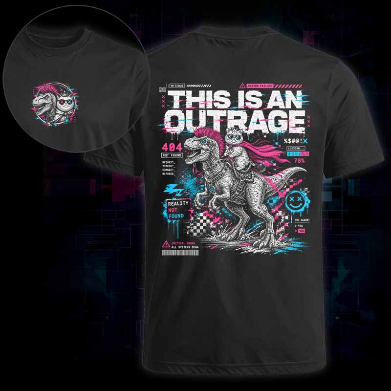 Soulisfree Glitched Jurassic Classic Tee