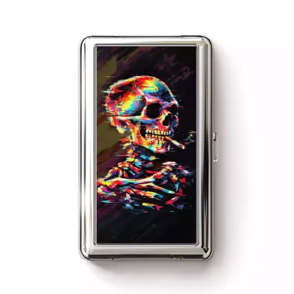 Soulisfree Van Gogh’s Smoking Metal Pocket Case