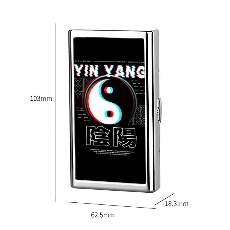 Soulisfree YIN YANG  Metal Pocket Case