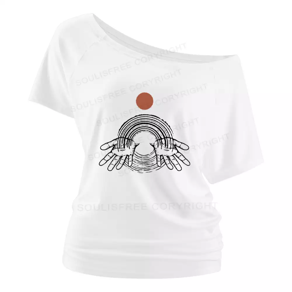 Hands of Creation Off Shoulder Top