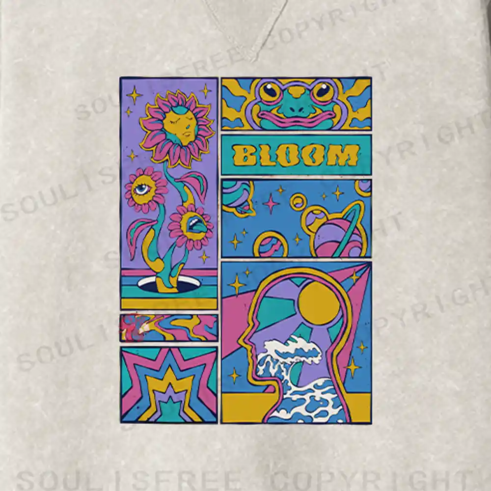 Bloom Fit Washed Sweatshirt