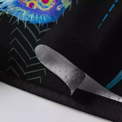 Chromatic Dripping Eye Cyber Mesh Jersey