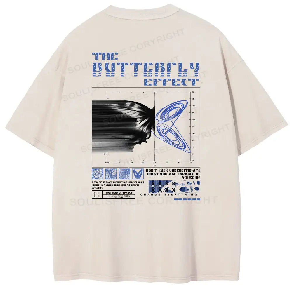 Chaos in Motion Washed T-shirt