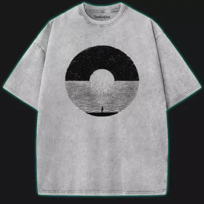 The Horizon Within Washed Space T-shirt