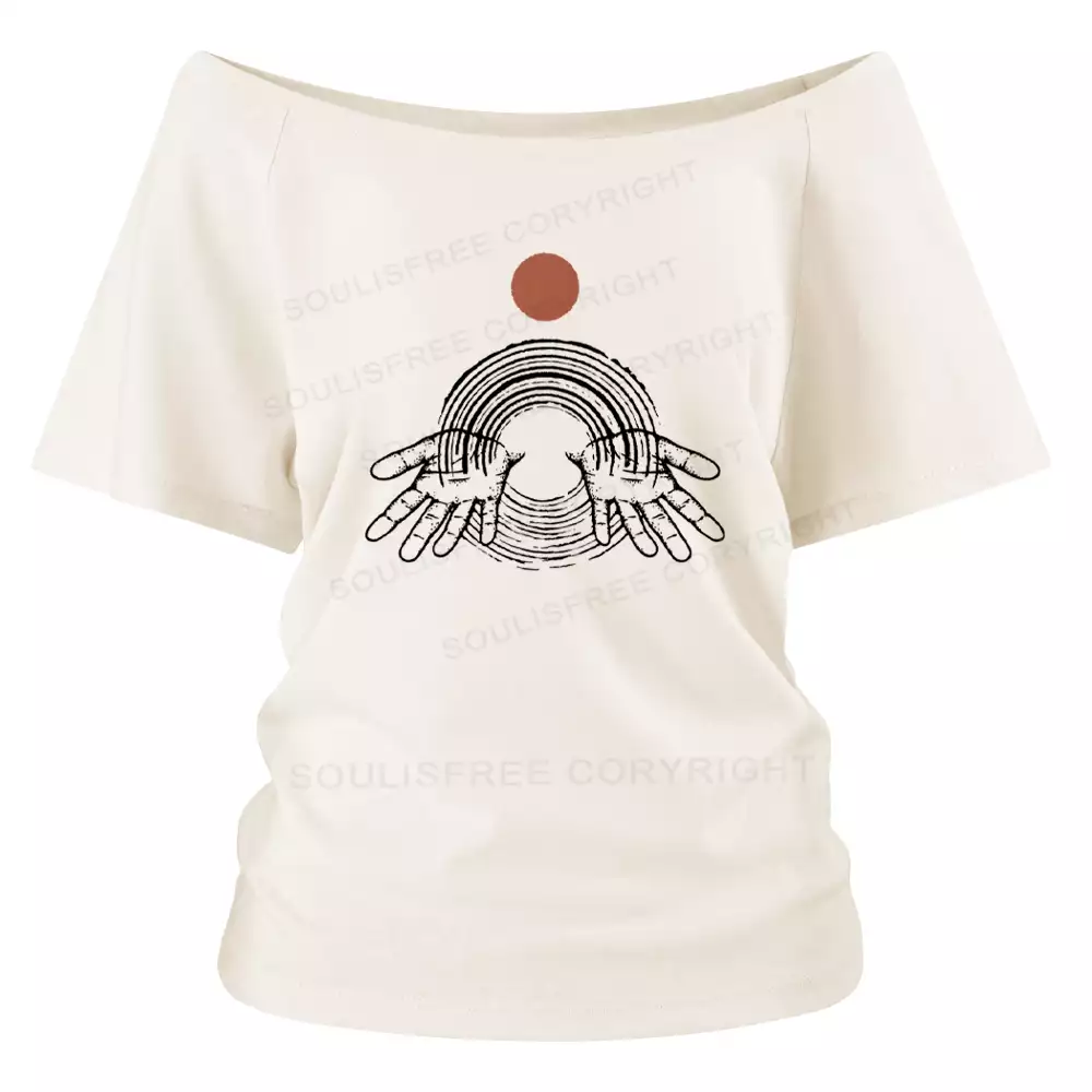 Hands of Creation Off Shoulder Top