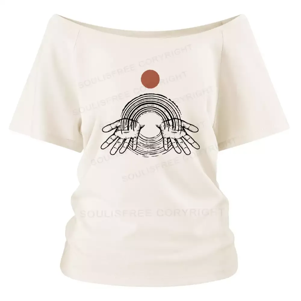 Hands of Creation Off Shoulder Top