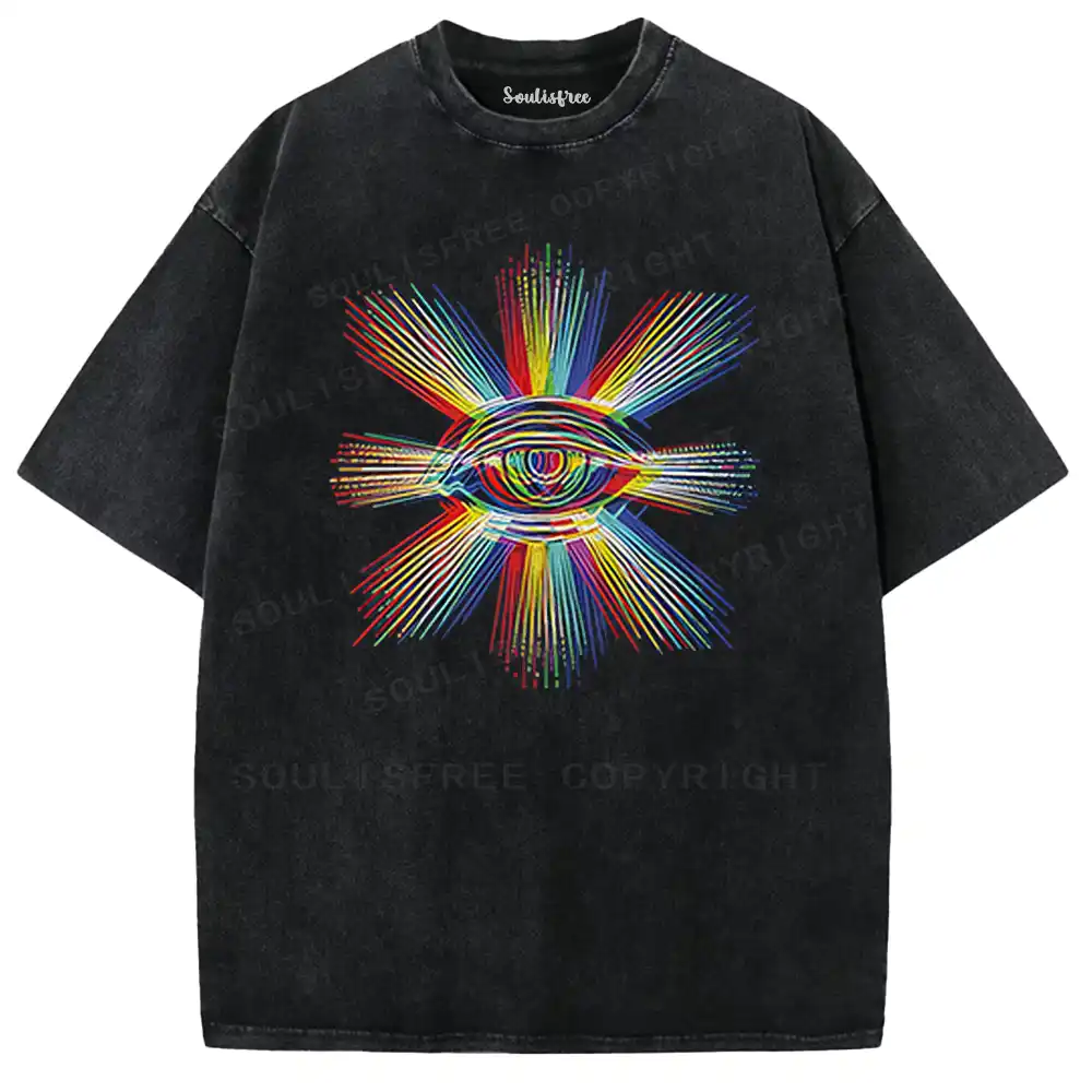Prism of Perception Washed T-shirt