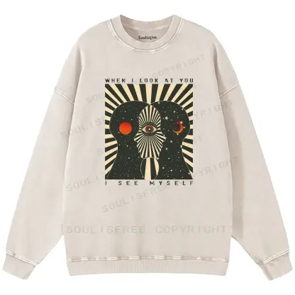 We Are Mirrors Washed Sweatshirts