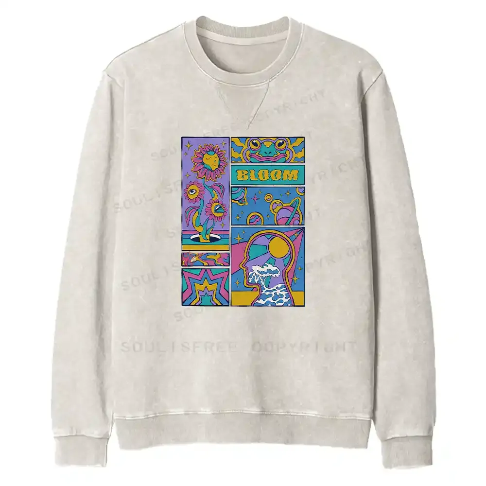 Bloom Fit Washed Sweatshirt