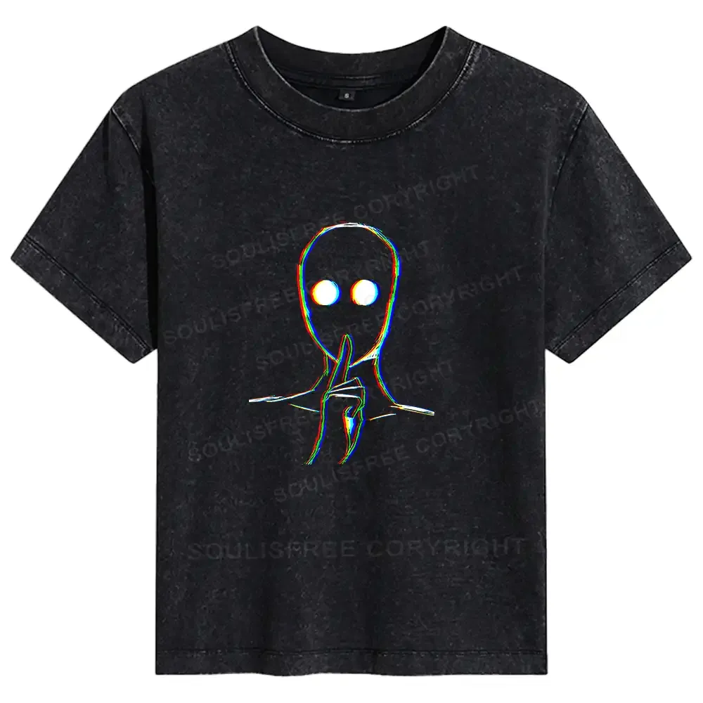 Designed Reminder Of Strangers Basic Washed T-shirt