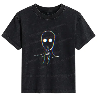 Reminder Of Strangers Basic Washed T-shirt