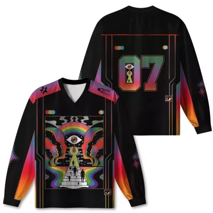 Personalized Step Into the Mind Long Sleeve Jersey