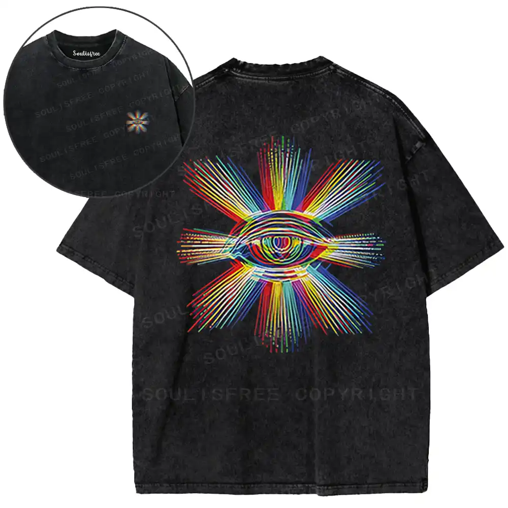 Prism of Perception Washed T-shirt