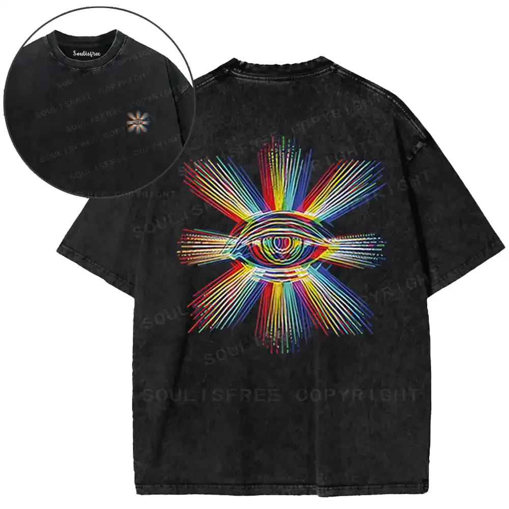 Prism of Perception Washed T-shirt