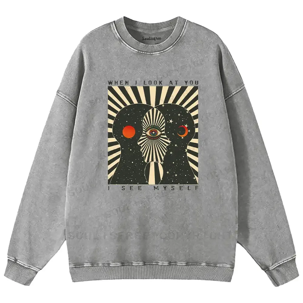 We Are Mirrors Washed Sweatshirts