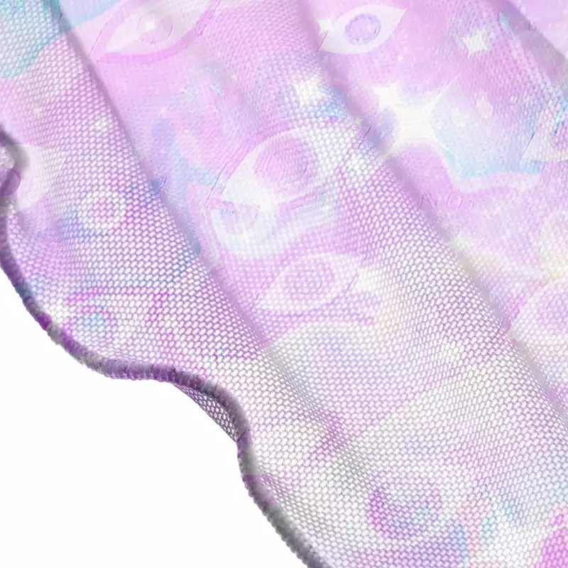 Soulisfree Aura Gradient Third Eye Sheer Mesh Cover Up