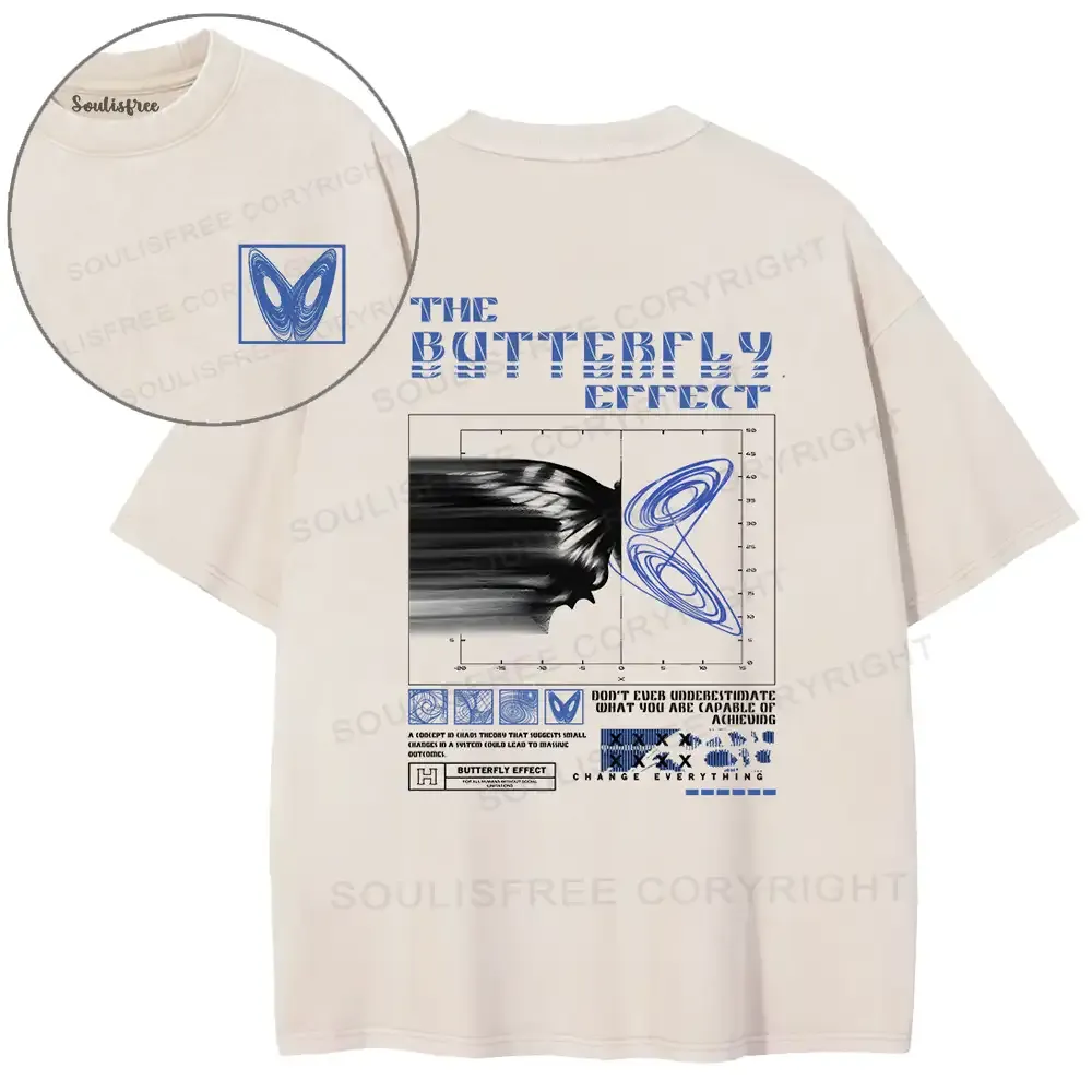 Chaos in Motion Washed T-shirt