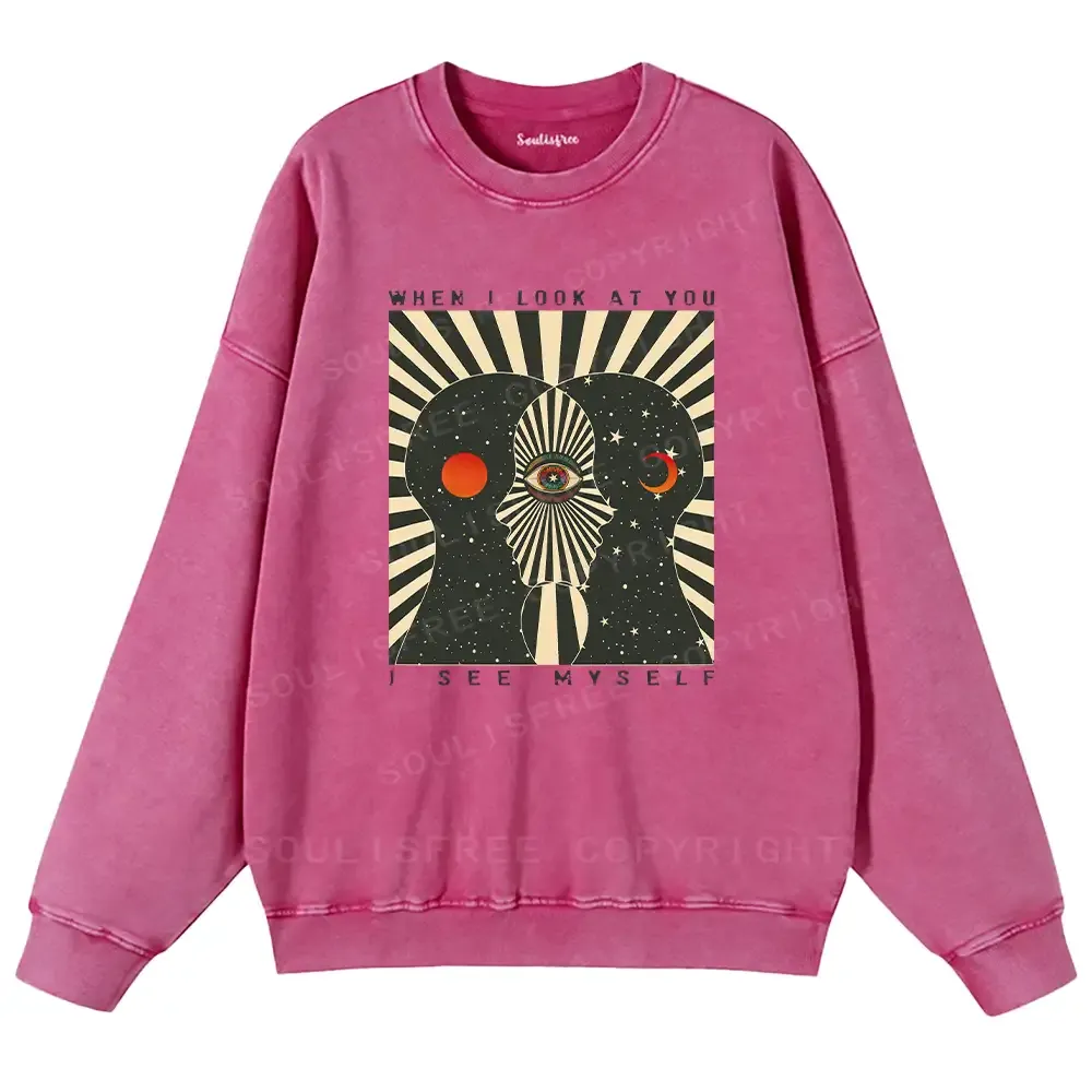 We Are Mirrors Washed Sweatshirts
