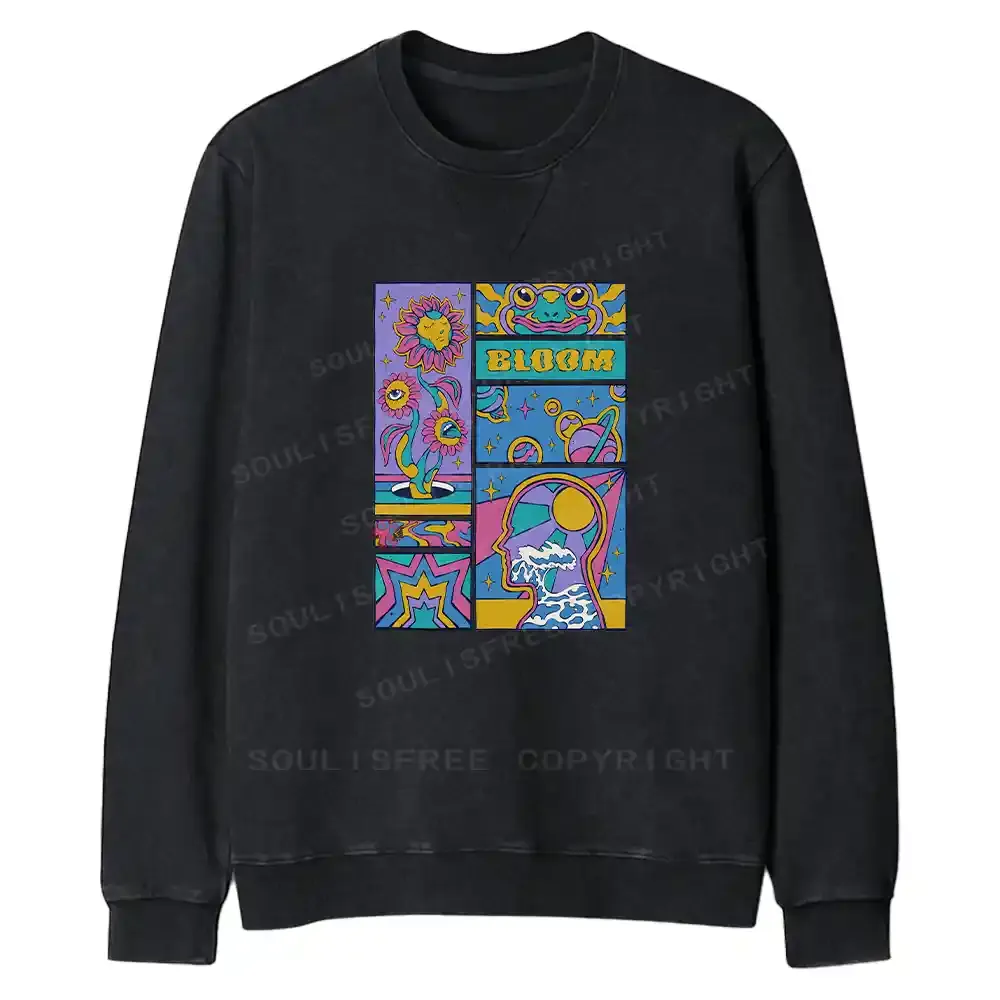 Bloom Fit Washed Sweatshirt