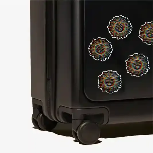 Vibes of the Sun 1PCS Stickers