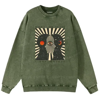 We Are Mirrors Washed Sweatshirts