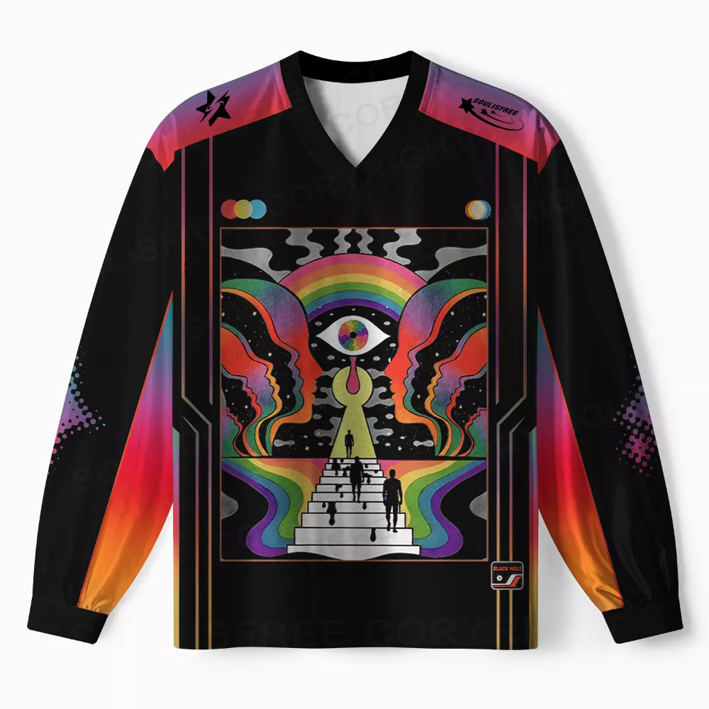 Personalized Step Into the Mind Long Sleeve Jersey
