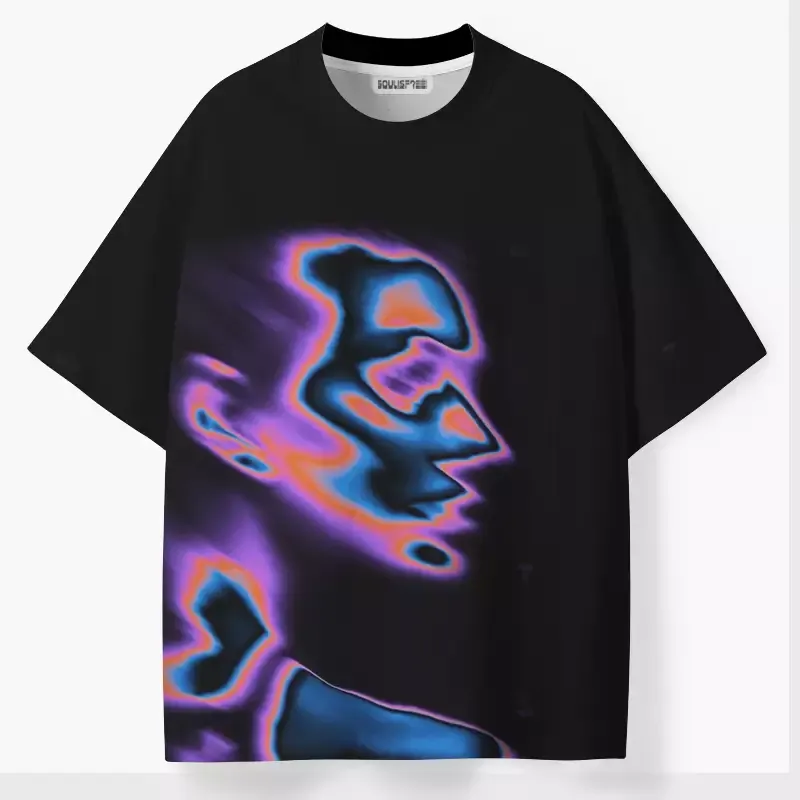 Soulisfree BETWEEN THE LIGHTS ECO‑PERF Graphic Tee