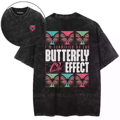 Butterfly Effect Dread Washed T-shirt
