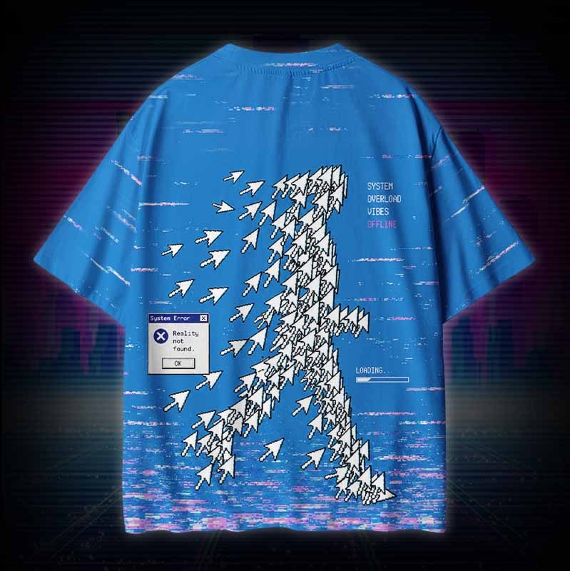 Soulisfree  REALITY NOT FOUND Cotton Tee