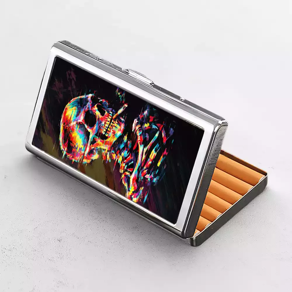Soulisfree Van Gogh’s Smoking Metal Pocket Case
