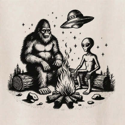 Wilderness Shadow Washed Bigfoot T-shirt