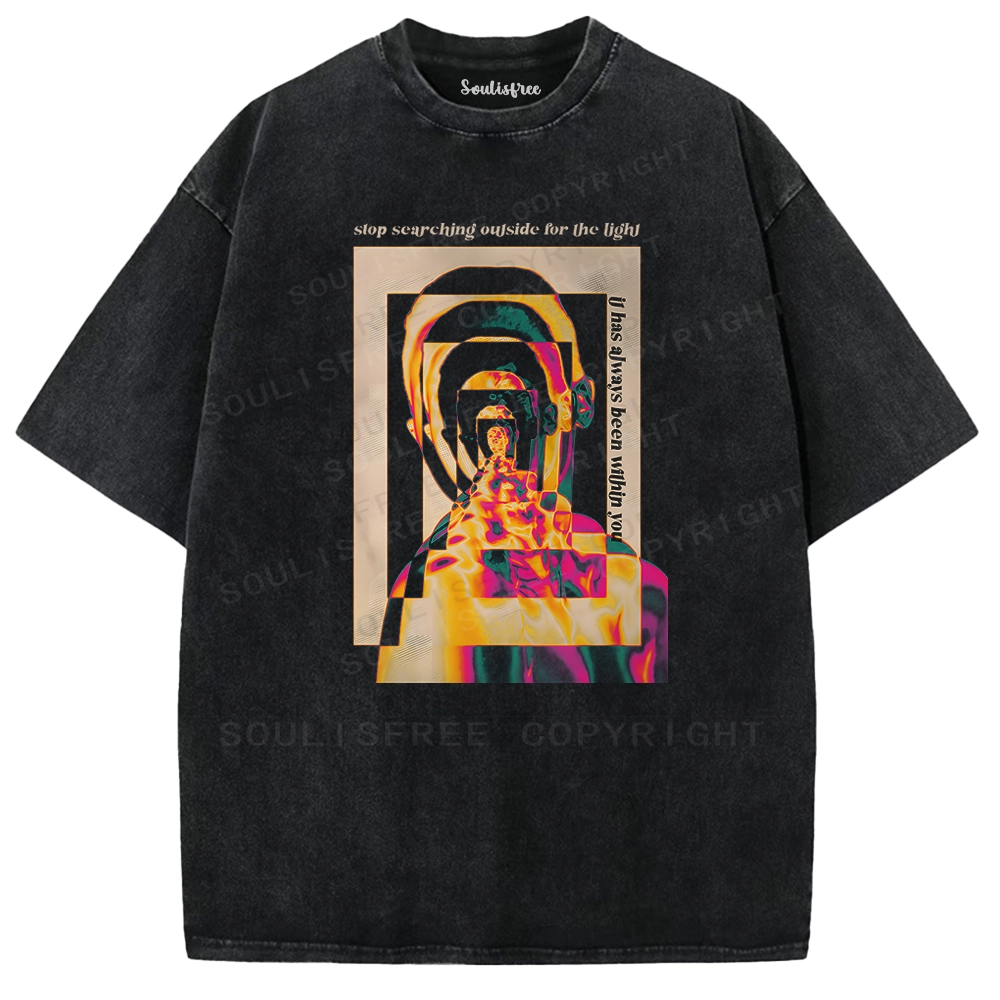 Soul Reflection Washed T-shirt