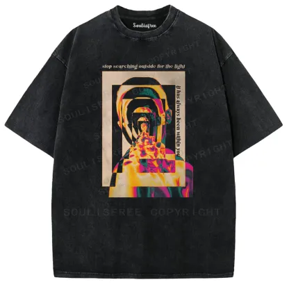 Soul Reflection Washed T-shirt