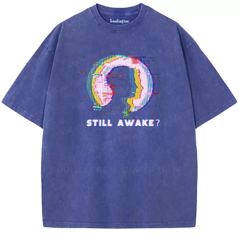 Soulisfree  Mind Trapped Awake Washed Tee