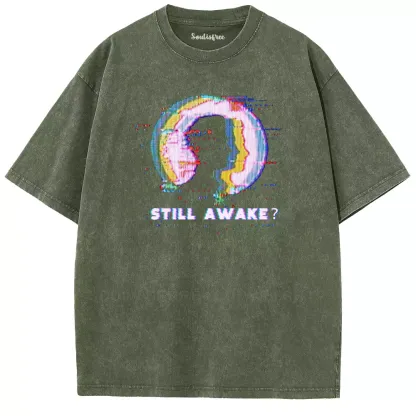 Soulisfree  Mind Trapped Awake Washed Tee