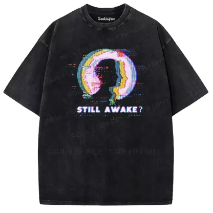 Soulisfree  Mind Trapped Awake Washed Tee