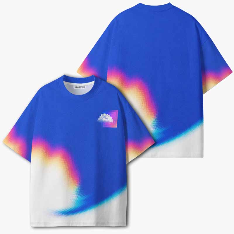 Soulisfree DIGITAL DAYDREAM ,REALITY CAN WAIT.  ECO‑PERF Graphic Tee