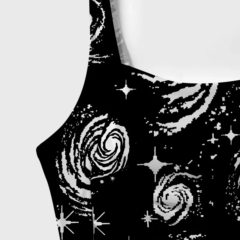 Soulisfree Galactic Swirl: A Cosmic Journey One‑Piece Swimsuit