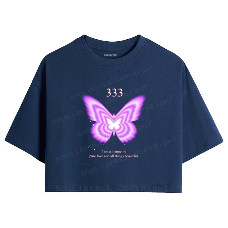 Soulisfree All Things Beautiful  Crop Tee