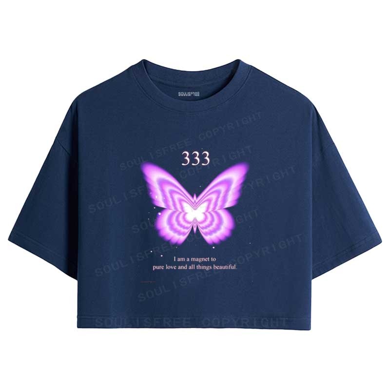 Soulisfree All Things Beautiful  Crop Tee
