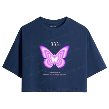 Soulisfree All Things Beautiful  Crop Tee