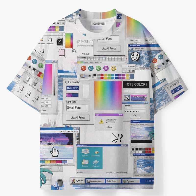 Soulisfree DREAM.EXE ECO‑PERF Graphic Tee