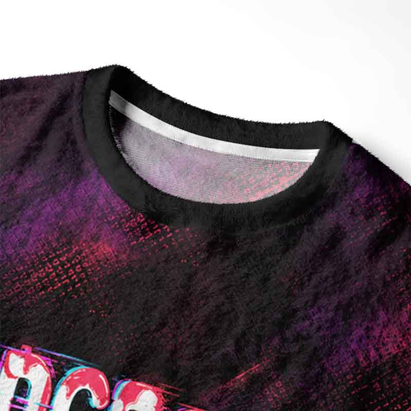 Soulisfree Horror Film Club - Ghostface Fuzzy Crewneck Sweater