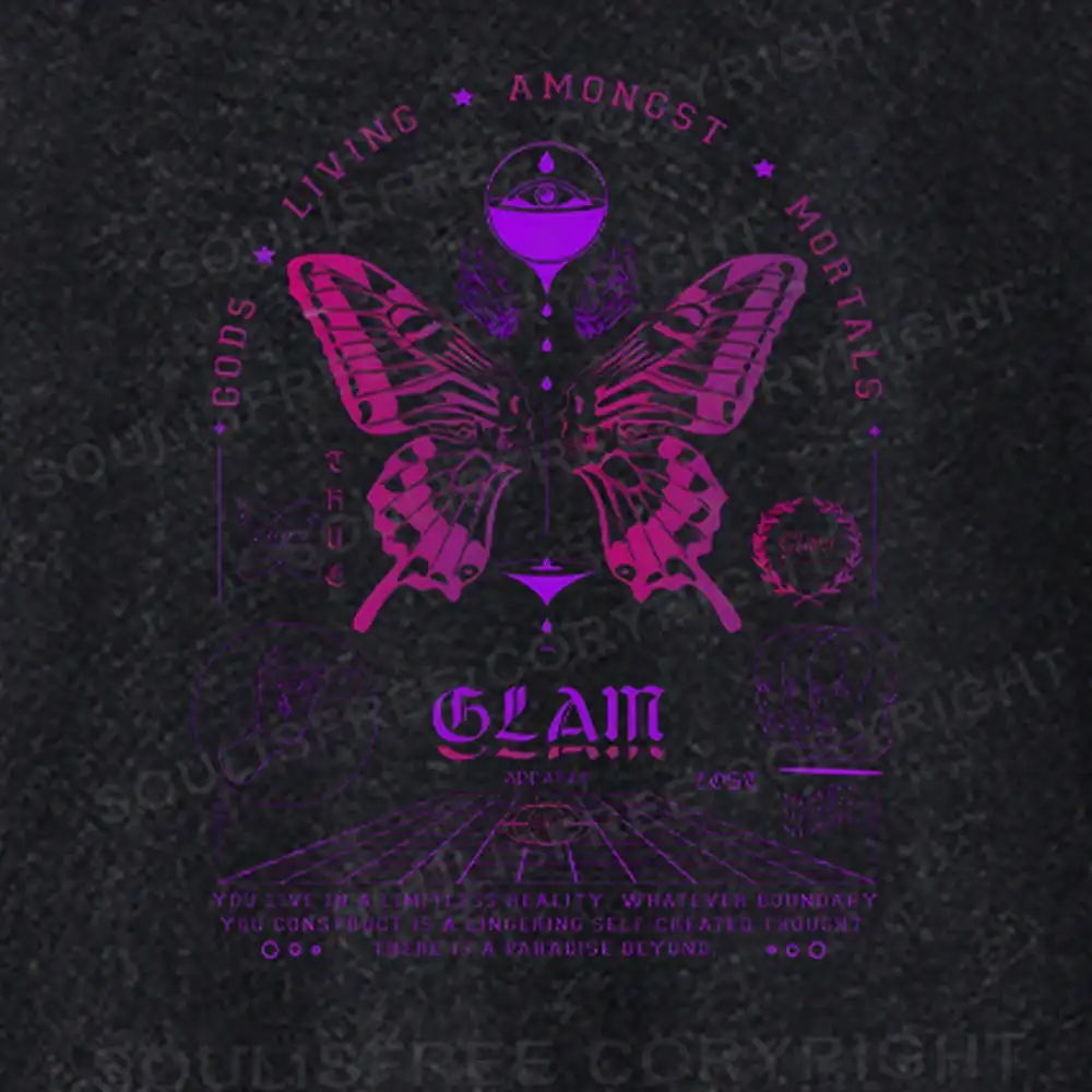 Gods Living Among Us Washed Hoodie