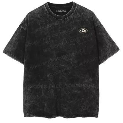 Where Is My Mind Washed T-shirt