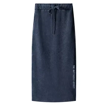 Butterfly Effect Washed A-Line Maxi Skirt
